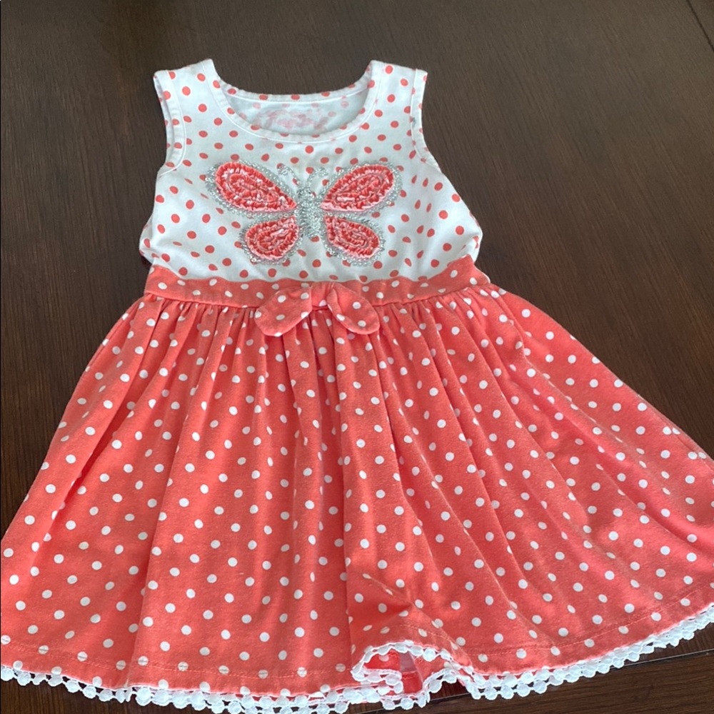 Polka Dot Butterfly Dress for Kids
